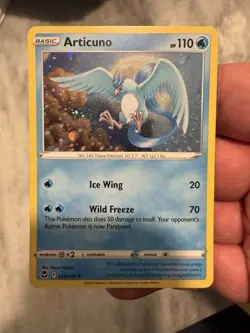 Articuno 036/195 Silver Tempest Rare Cosmos Holo Pokemon TCG SWIRL 🌀 - Image 1