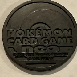 Vintage Rare 90s Lugia Silver Rainbow Holo Neo Starter Pokemon Deck Token Coin - Image 4