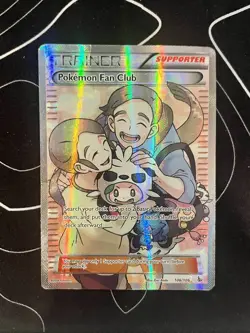 Pokemon Fan Club (106 Full Art) 106/106 Flashfire Holo - Image 1