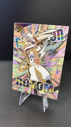 Pokemon Origin Elf Collection Hatsune Miku Rotom Diamond Side 01/58 SSP Case Hit - Image 1