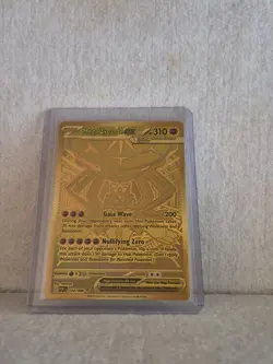 Pokemon Mega Zygarde EX "GOLD Secret Rare 124/088 Perfect Order 🔥 BEAUTY 🔥 - Image 1