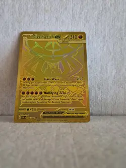 Pokemon Mega Zygarde EX "GOLD Secret Rare 124/088 Perfect Order 🔥 BEAUTY 🔥 - Image 3