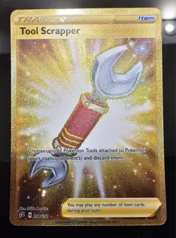 Pokemon TCG Tool Scrapper 208/192 Swsh02: Rebel Clash Secret Rare Holo - LP - Image 1