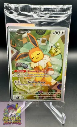 EEVEE-173-SEALED-PROMO-PRISMATIC EVOLUTIONS ETB PROMO-POKEMON-FREE SHIPPING! - Image 1