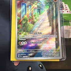 Pokemon SV02 Paldea Evolved 219/193 Sudowoodo Illustration Rare NM - Image 3