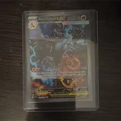 Pokemon Charizard ex Mega Evolution Obsidian Flames Holo Double Rare 125/197 - Image 1
