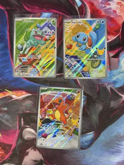 Pokemon TCG First Partner Illustration Collection Series 1 Kanto GEN 1 Set - Image 1