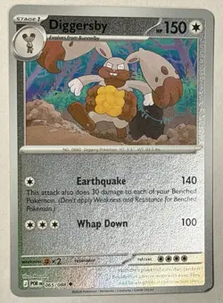 Pokemon TCG: Diggersby 065/088 U 2026 ME03:POR Reverse Holo - Image 2