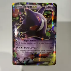 Pokemon TCG Gengar EX Temporal Forces Ultra Rare 34/150 - Image 1