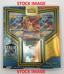 Pokemon Reshiram & Charizard-GX League Battle Deck - Factory Sealed Deck - Image 1