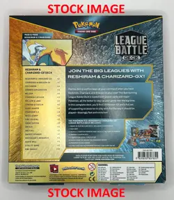 Pokemon Reshiram & Charizard-GX League Battle Deck - Factory Sealed Deck - Image 2