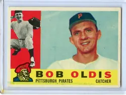 1960 Topps Bob Oldis Pittsburgh Pirates #361 🚀😳💥 EX/EX+ - Image 1