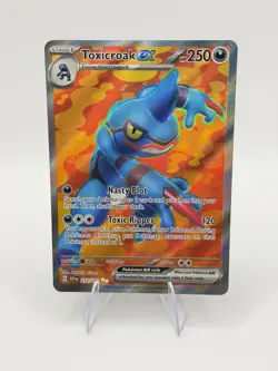 Toxicroak ex 232/198 SV01: Scarlet & Violet Base Set Holo - Image 1
