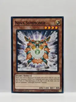 Nova Summoner SR05-EN017 1st Edition Yugioh TCG LP - Image 1