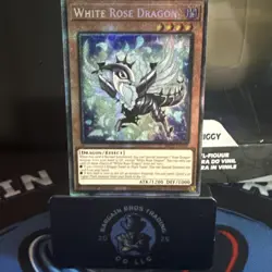 Yugioh White Rose Dragon MP25-EN038 Starlight Rare 1st Edition NM - Image 1