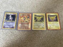Pokemon TCG Card Lot 54 Cards Mewtwo Charizard Zapdos Holo Full Art - Image 3