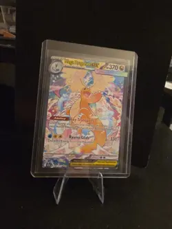 Mega Dragonite EX Full Art Holo Ultra Rare Pokemon TCG ASC 290/217 Card - Image 1