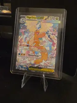Mega Dragonite EX Full Art Holo Ultra Rare Pokemon TCG ASC 290/217 Card - Image 2