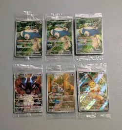 Pokemon Promo Card Snorlax 051, Mimikyu 075, Eevee 173 Lucario Vstar SWSH291 - Image 1