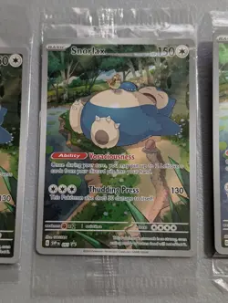 Pokemon Promo Card Snorlax 051, Mimikyu 075, Eevee 173 Lucario Vstar SWSH291 - Image 3