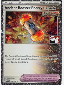 Ancient Booster Energy Capsule cosmos Prize Pack Series 5 Pokemon Card NM/M - Image 1