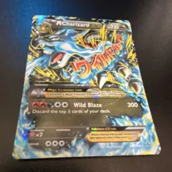 M Charizard EX 69/106 Ultra Rare Holo Flashfire Pokemon Card - Image 2