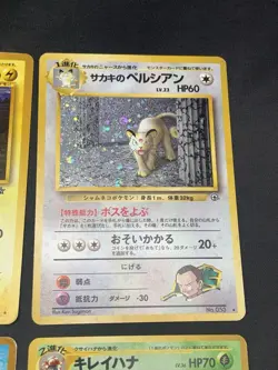 Holo Rare Pokemon Card Lot- Vintage Japanese Pokemon Cards - Feraligatr, Entei - Image 4