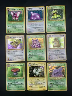 Holo Rare Pokemon Card Lot-Vintage Japanese Pokemon Cards - Fossil, Jungle, Base - Image 1