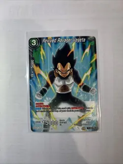 dragon ball z card revived ravager vegeta P-082 PR - Image 1