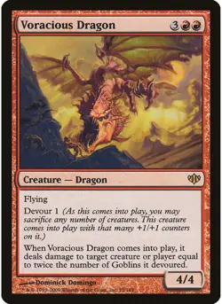Voracious Dragon 75 MTG NM - Conflux - Image 1