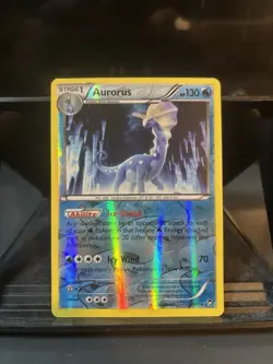 Pokemon Aurorus Rare Reverse Holo Stage XY Furious Fists 26/111 English - Image 1