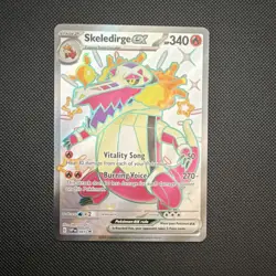 Pokemon TCG SVP Holo Promo Card Lot (3) Skeledirge ex, Crocalor, Fuecoco - Image 4