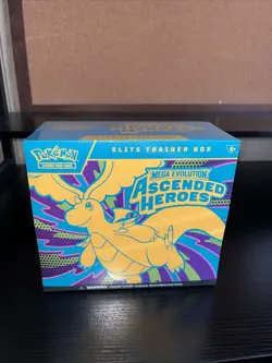 Pokemon TCG: Mega Evolution Ascended Heroes Elite Trainer Box SEALED - Image 1