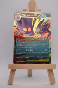 Mega Gengar ex 056/094 Phantasmal Flames Pokemon TCG NM - Image 1