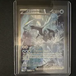 Pokemon Kyurem EX Sv: Black Bolt 165/086 Special Rare 230 HP Basic Holo English - Image 1