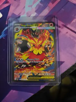 Mega Emboar ex 2026 Pokemon Ascended Heroes #273 SIR Special Illustration Rare - Image 1