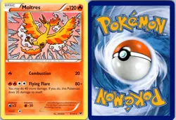 MOLTRES - 9/124 Fates Collide - POKEMON NM/M - Image 3