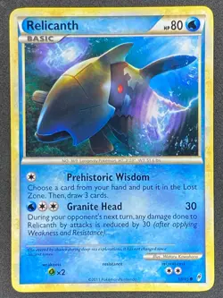 Pokemon Relicanth 69/95 CL Call of Legends LP/NM - Image 1