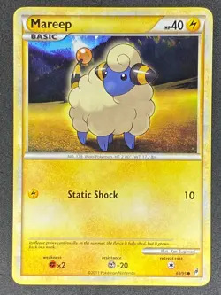 Pokemon Mareep 63/95 CL Call of Legends LP/NM - Image 1