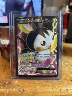 The Pokemon Company Emolga EX 143/146 XY Ultra Rare Full Art Holo 110 HP - Image 1