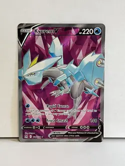 Kyurem V 174/196 Pokemon TCG Sword & Shield - Lost Origin Full Art Ultra Rare - Image 1