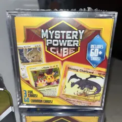 POKEMON TCG LOT FALL COLLECTOR'S TREASURE CHEST / MYSTERY CUBES / POKEMON GO TIN - Image 4