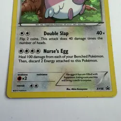 Pokemon TCG Blissey XY56 Holo Rare Promo XY Black Star Promo LP - Image 2