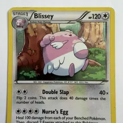 Pokemon TCG Blissey XY56 Holo Rare Promo XY Black Star Promo LP - Image 3