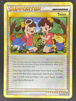 Pokemon Twins 89/102 TM Triumphant LP/NM - Image 1