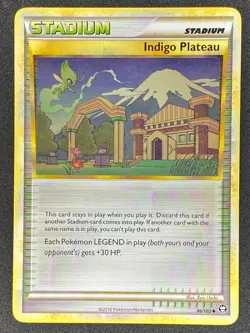 Pokemon Indigo Plateau 86/102 TM Triumphant LP - Image 1