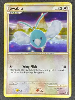 Pokemon Swablu 78/102 TM Triumphant LP - Image 1
