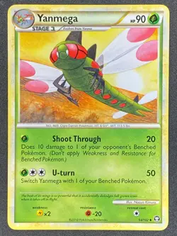 Pokemon Yanmega 54/102 TM Triumphant LP/NM - Image 1