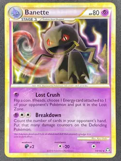 Pokemon Banette 14/102 TM Triumphant LP/NM - Image 1