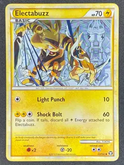 Pokemon Electabuzz 33/102 TM Triumphant LP - Image 1